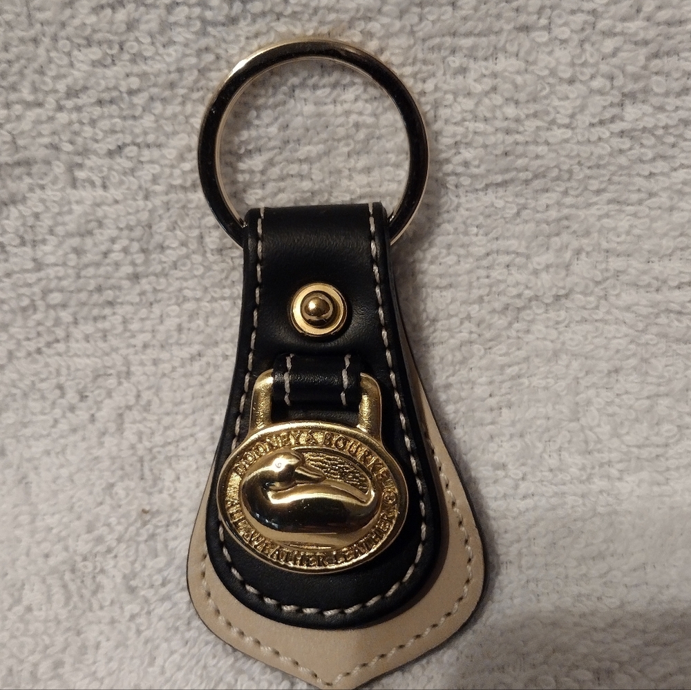 Black and Gold Keychain
